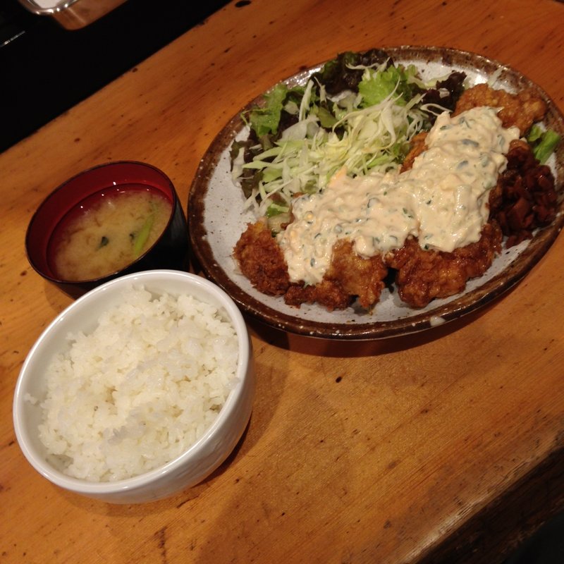 チキン南蛮定食(丼や たつみ)