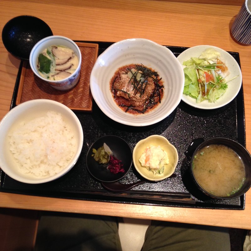 鯛茶漬け定食(魚菜屋　なかむら )