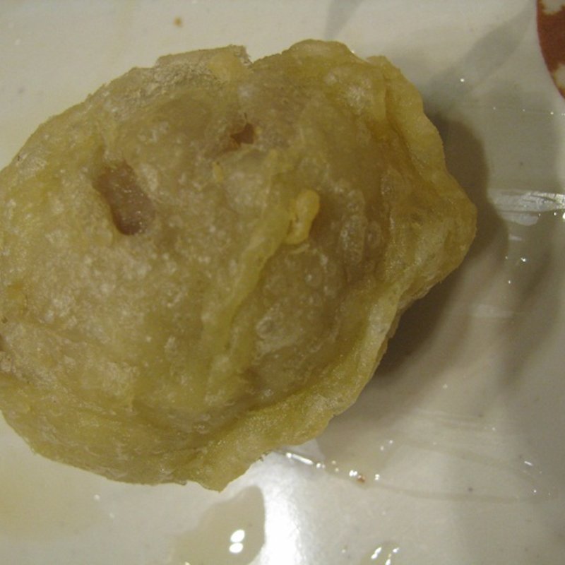 煮玉子の天ぷら(ぶっかけ亭本舗 ふるいち 仲店 （ぶっかけていほんぽ・ふるいち）)