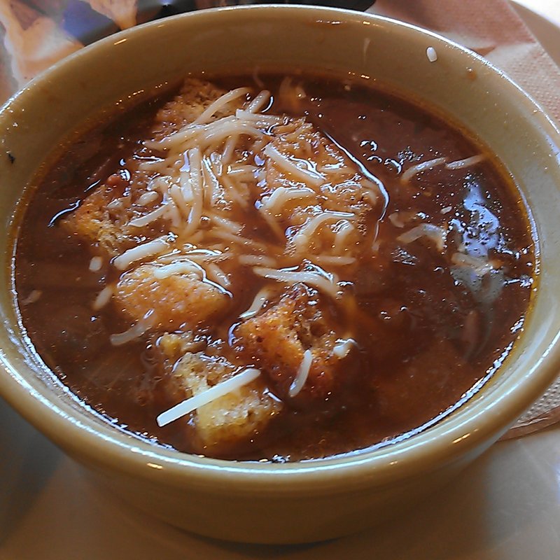 フレンチオニオンスープ(Panera Bread)
