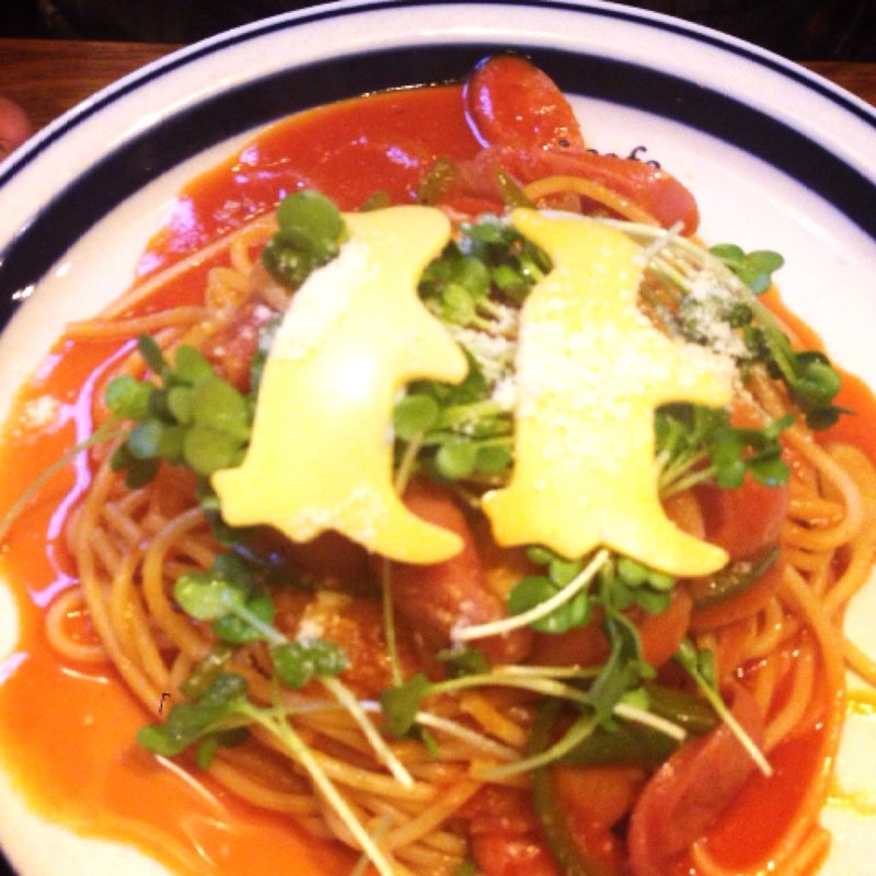 ナポリタン(PG cafe（ペンギンカフェ）大須店 誕生日 アフタヌーンティー)