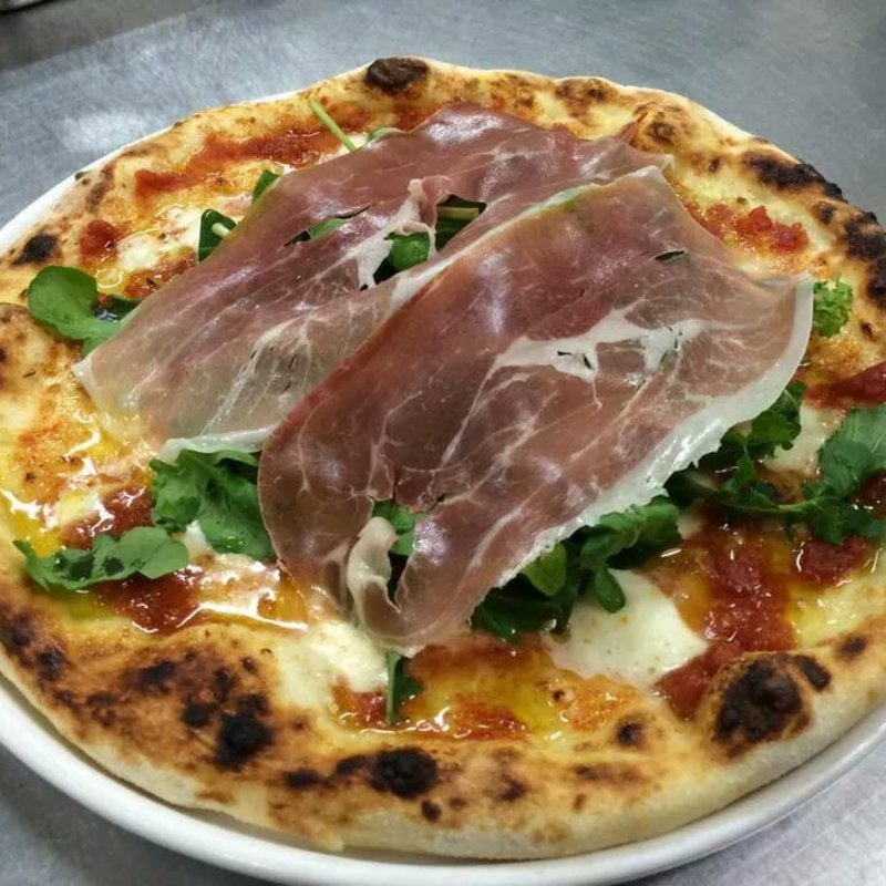 ルッコラと生ハムのパスタ(アルコバレーノ)