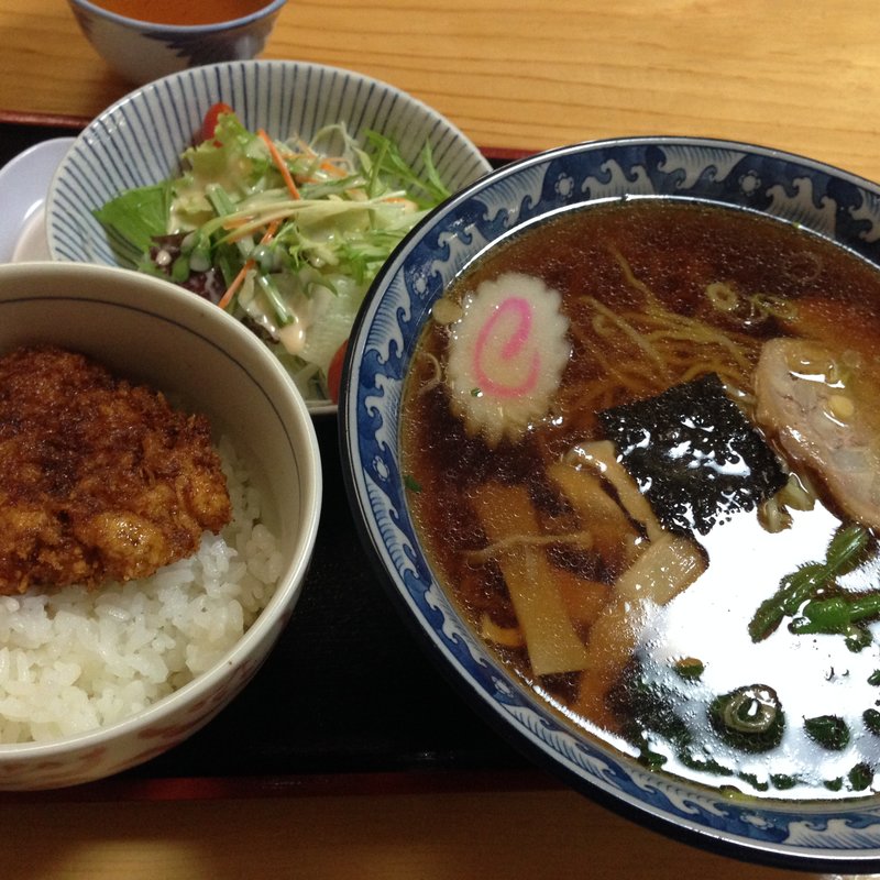 ラーメンセット(柏屋食堂 )