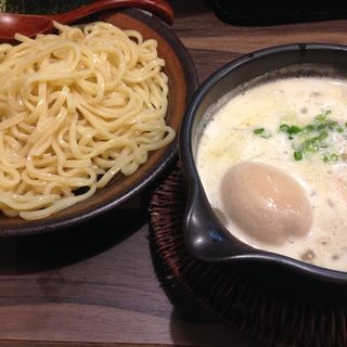 鶏つけ麺塩味玉トッピング(まる家)