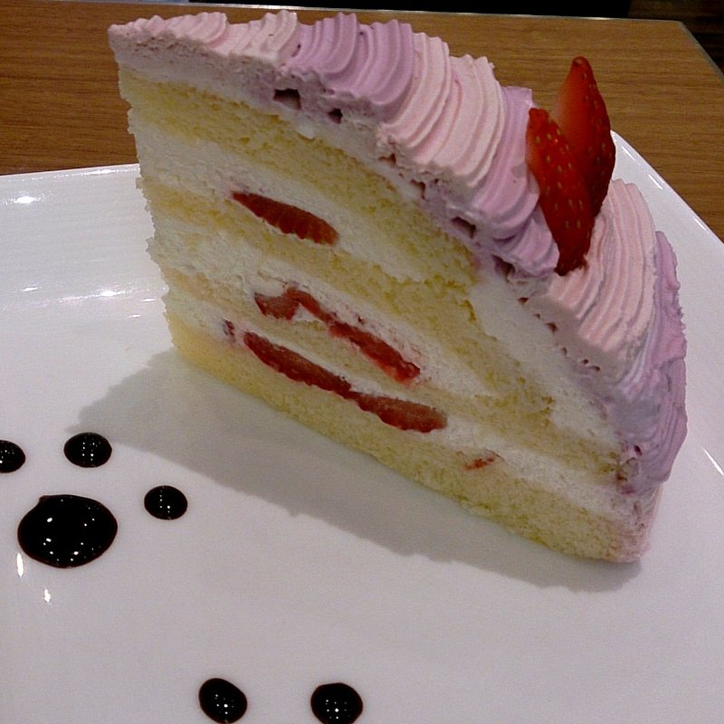 チェシャ猫ショートケーキ(ダッキーダック 有楽町店)