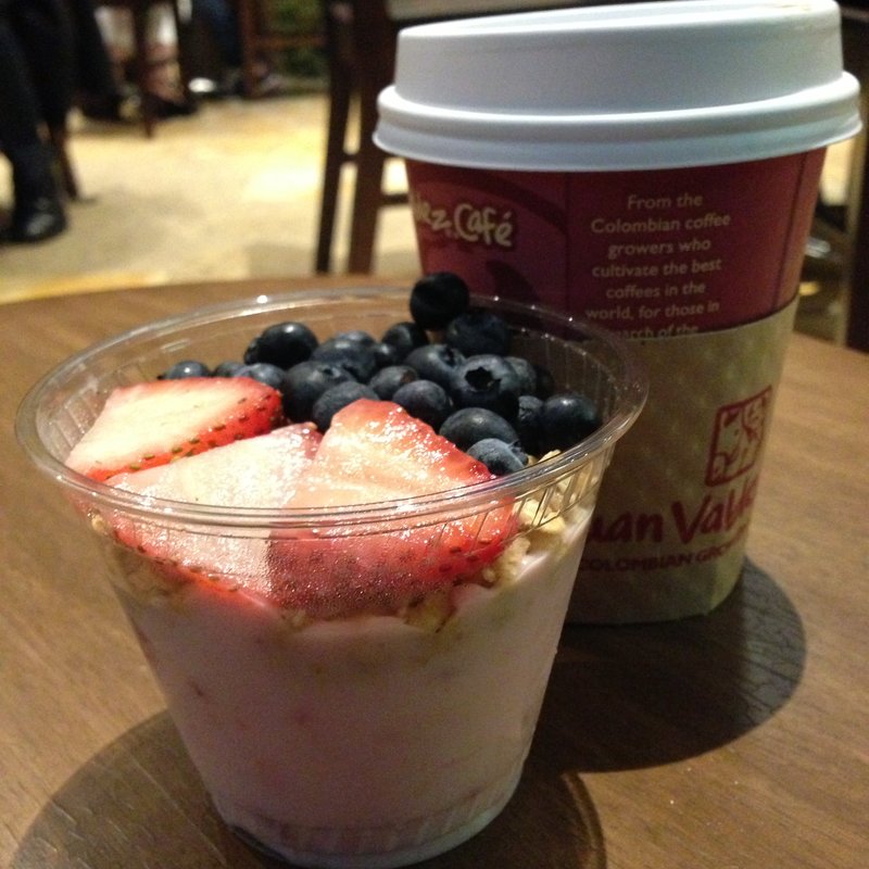 ストロベリーヨーグルト(Juan Valdez Coffee)