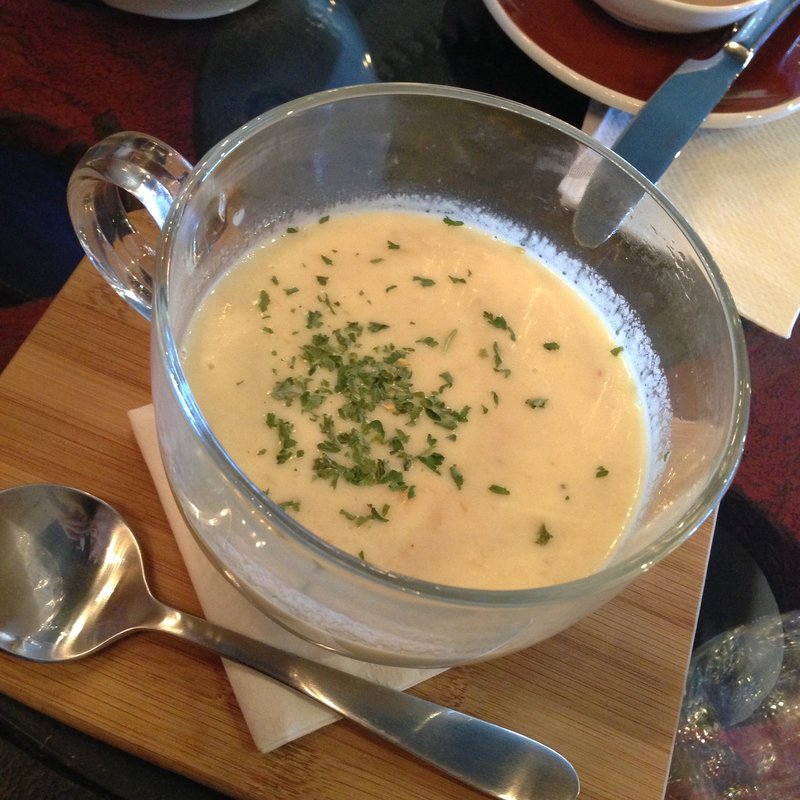 クラムチャウダースープ(Café 1 of a kind)