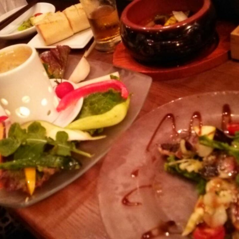 季節野菜のバーニャカウダ(Fish house Mario （フィッシュハウスマリオ）)