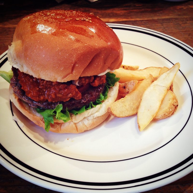 ヴィレッジヴァンガードバーガー(ヴィレッジヴァンガードダイナーイオンモールレイクタウン店)