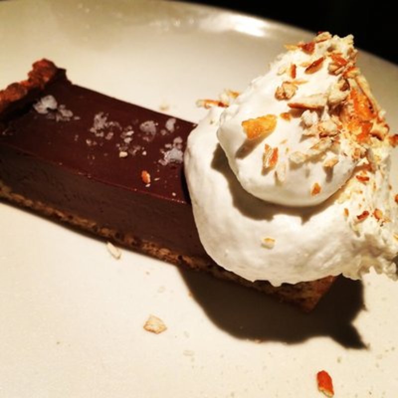 chocolate pretzel tart(Town)