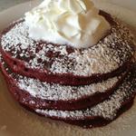 Red velvety　pancake