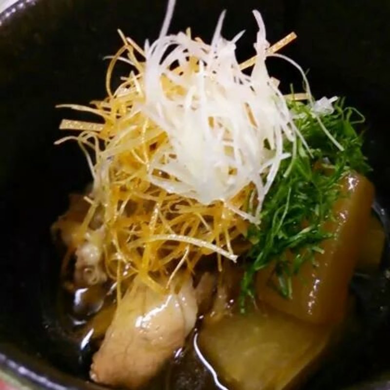 ふろふき大根のフライ冷製きのこあん(やすひろの畑 )