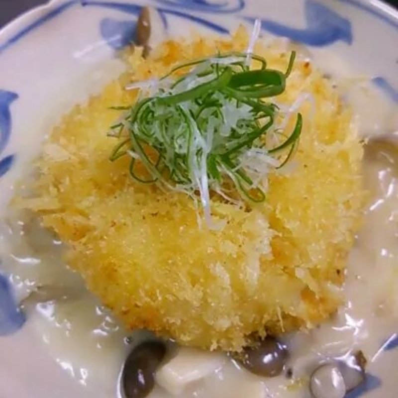 じゃがいものコロッケクリームソース(やすひろの畑 )