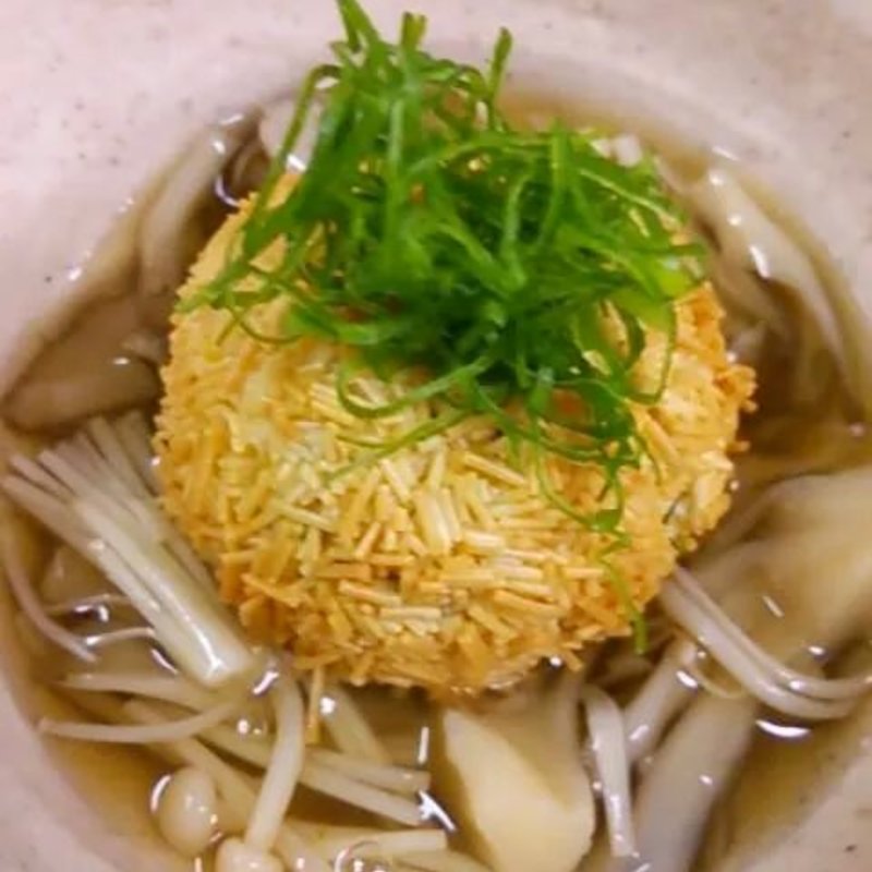 ひろうすきのこあんかけ(やすひろの畑 )