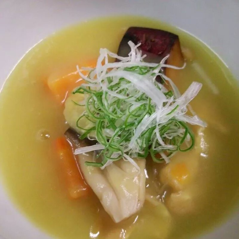 さつまいもの和風スープ(やすひろの畑 )