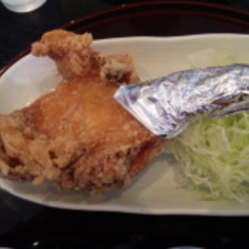 唐揚もも定食(鶏の白石 南島原本店 )