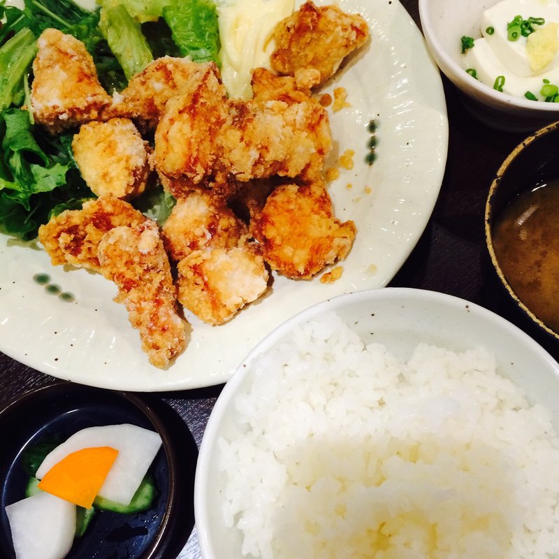テンカラ定食(一番どり 新宿マインズタワー店 （いちばんどり）)