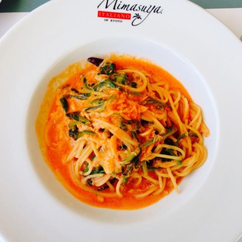 Local Sweet Praws & Creamy Tomato Sauce(Mimasuya Italiano)