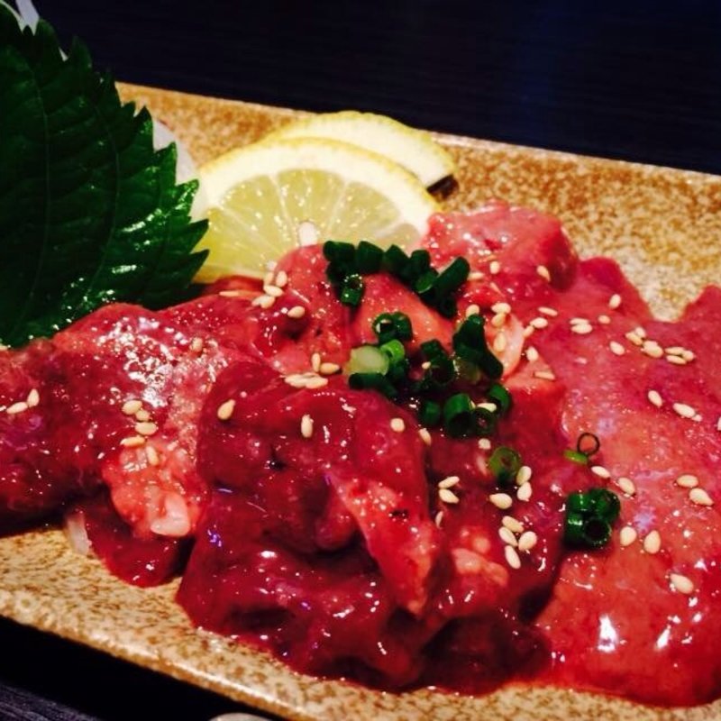 宮崎県産地鶏の白レバー刺身(seafooddiningbar隆)