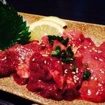 宮崎県産地鶏の白レバー刺身(seafooddiningbar隆)