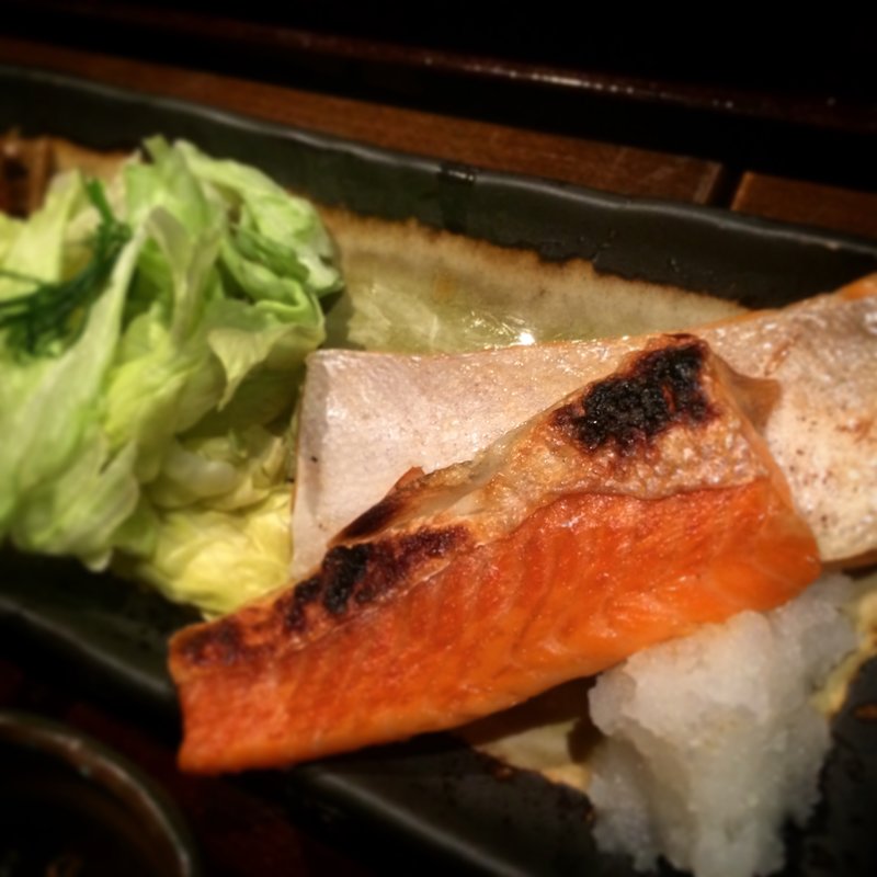 鮭ハラス定食(椀々代々木上原店)