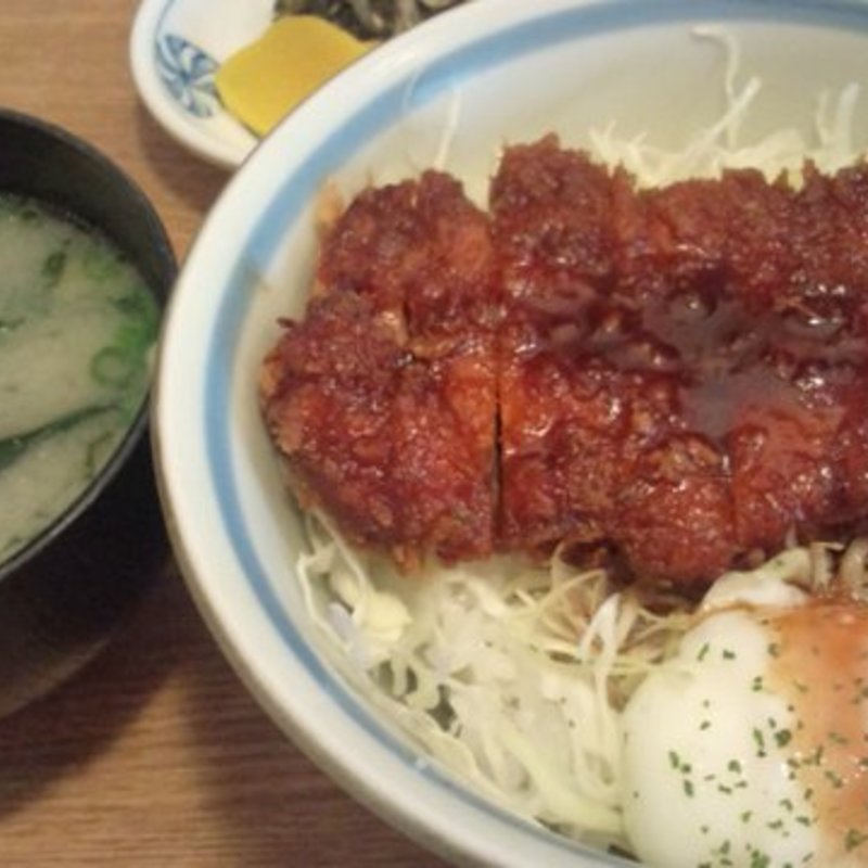 ソースかつ丼(わっぱ定食堂 警固本店)