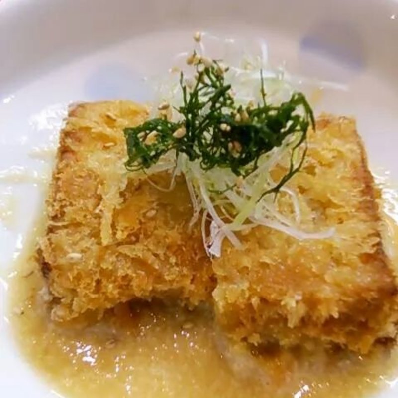 厚揚げのカツ山かけ(やすひろの畑 )