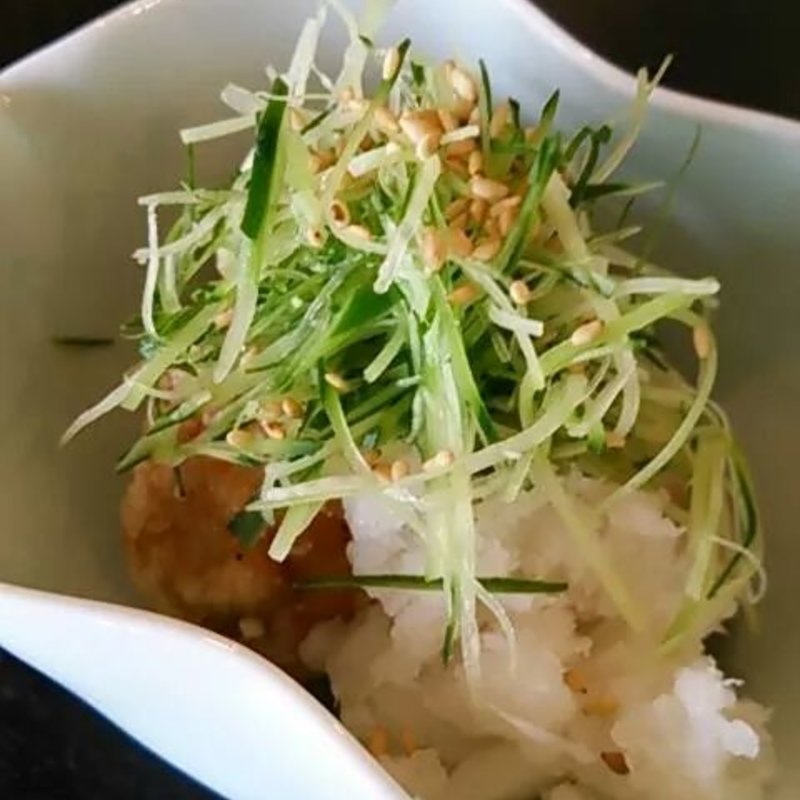 唐揚げの大根おろしあえ(やすひろの畑 )
