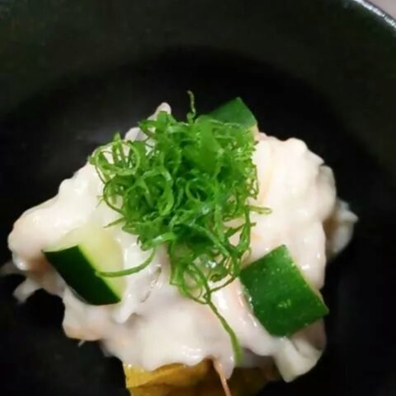 厚揚げの冷製グラタン風(やすひろの畑 )