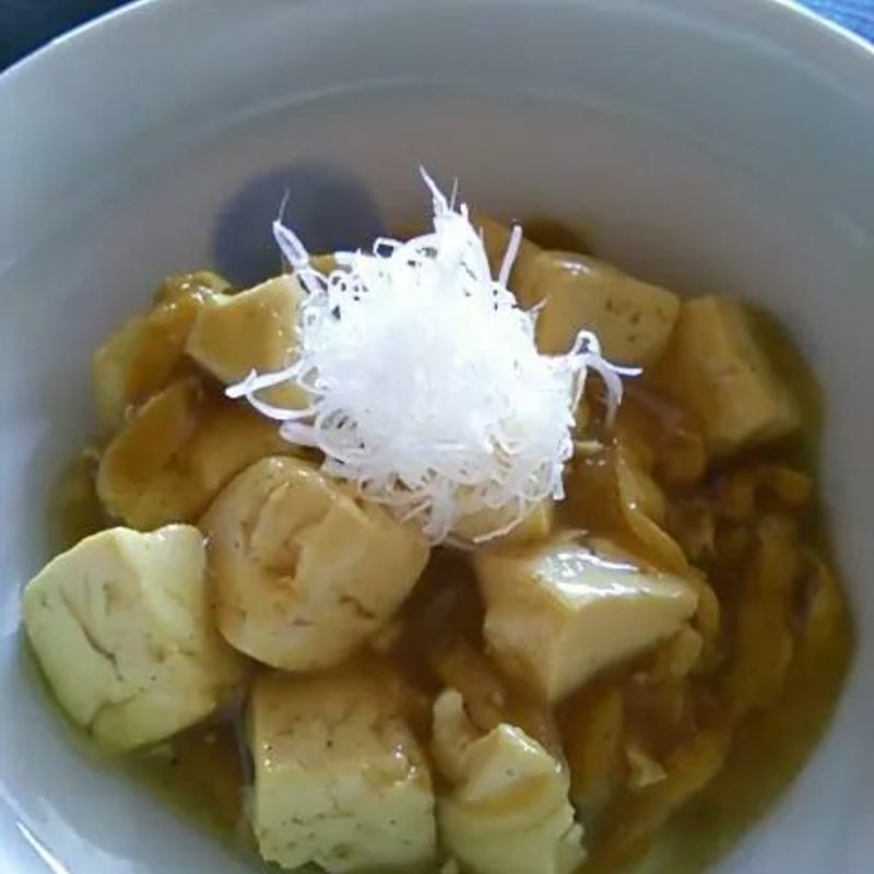 和風カレーの麻婆豆腐(やすひろの畑 )