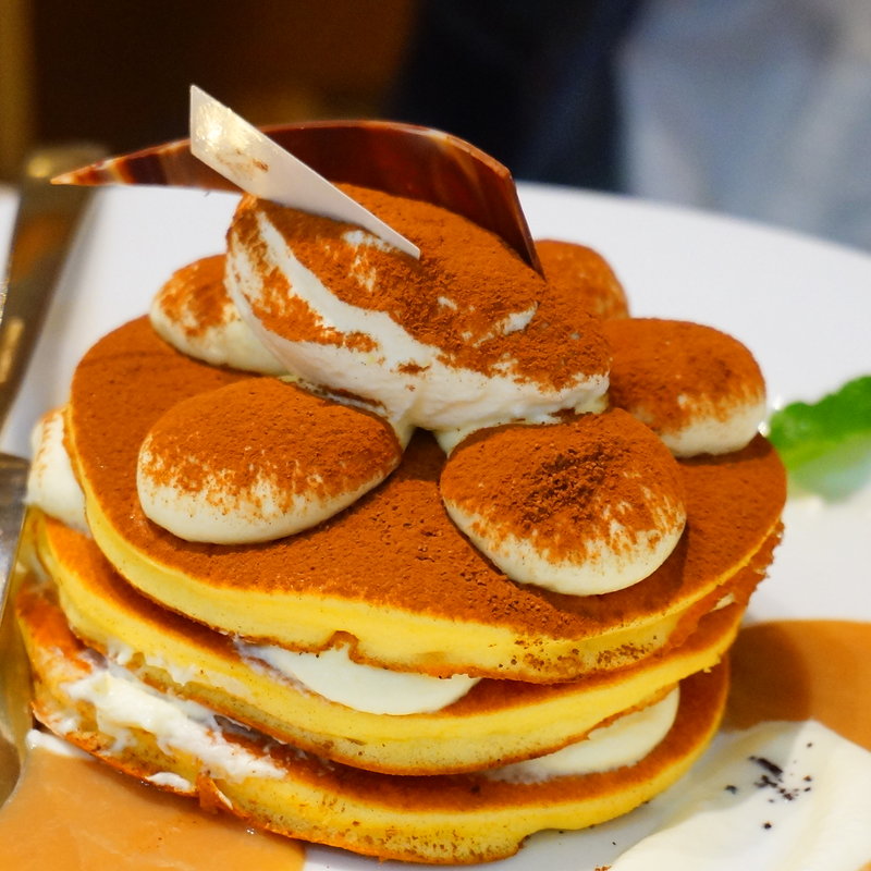 チャイのティラミス風パンケーキ(BROTHERS　CAFE梅田店)
