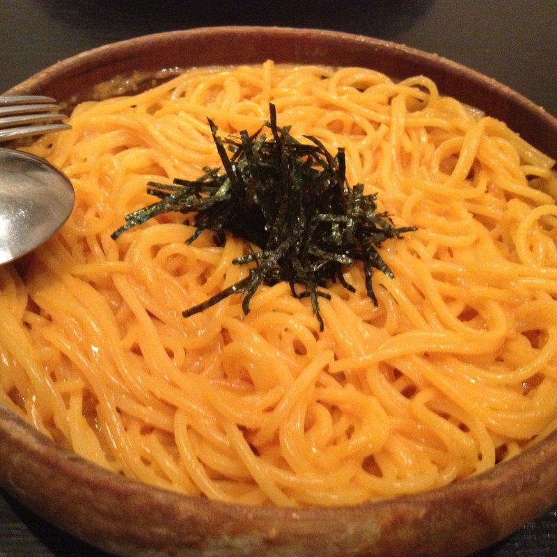 タラコとイカのパスタ(金太銀太 )