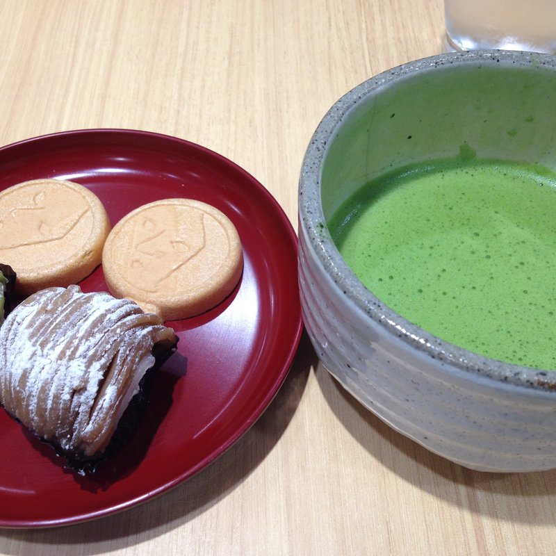 抹茶セット(よーじやカフェ 渋谷ヒカリエ ShinQs店)