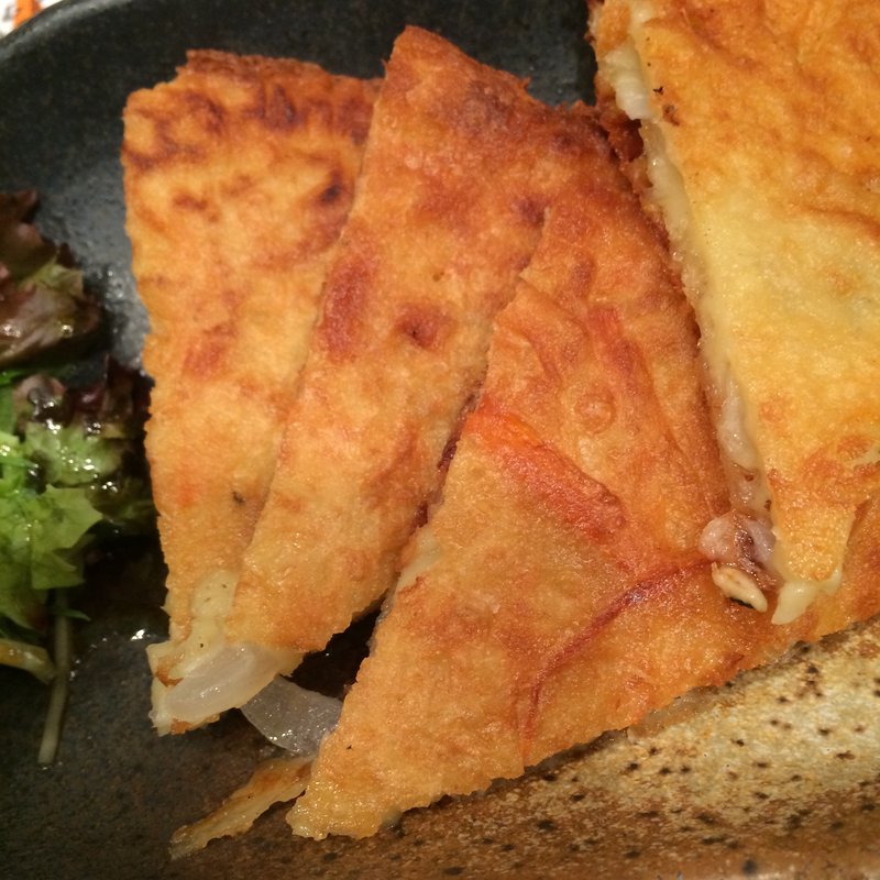 牡蠣チヂミ(梅田のかいぞく)