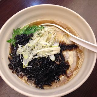 〆のラーメン(大和庵)