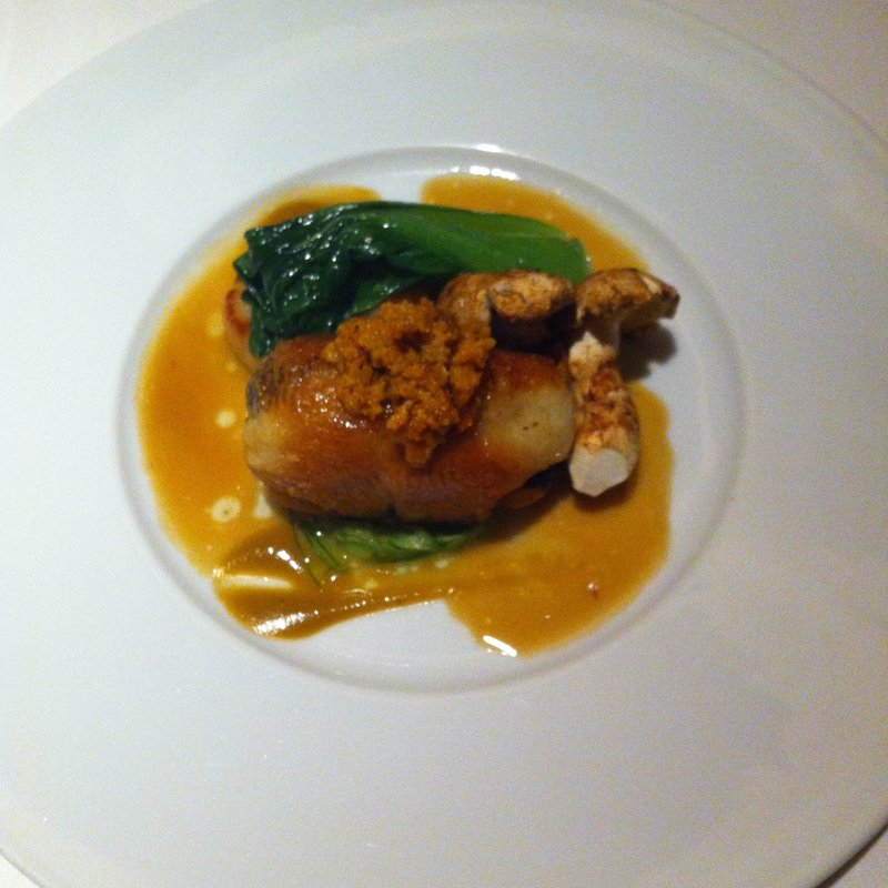 真鯛と松茸のソテー(OHARA ET CIE)