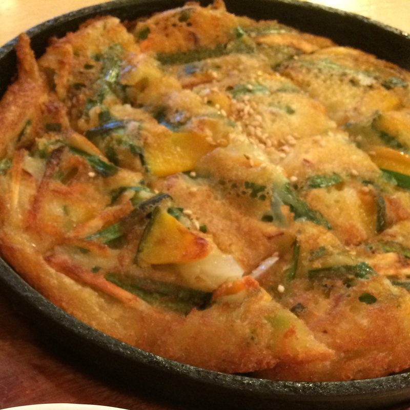 野菜チヂミ(韓国居酒屋 らごん （かんこくいざかや らごん）)