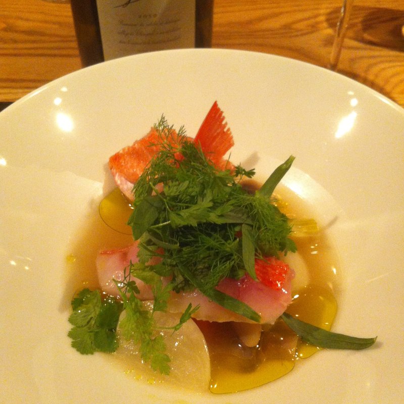 鯛のハーブポトフ風(ラス)