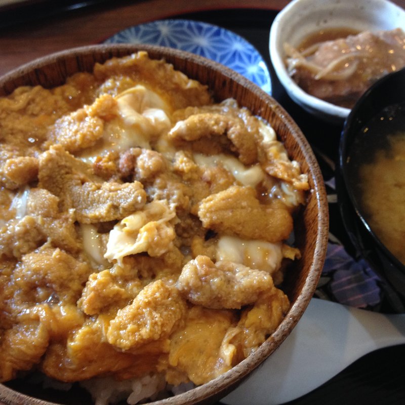 とじウニ丼(あじ屋 )