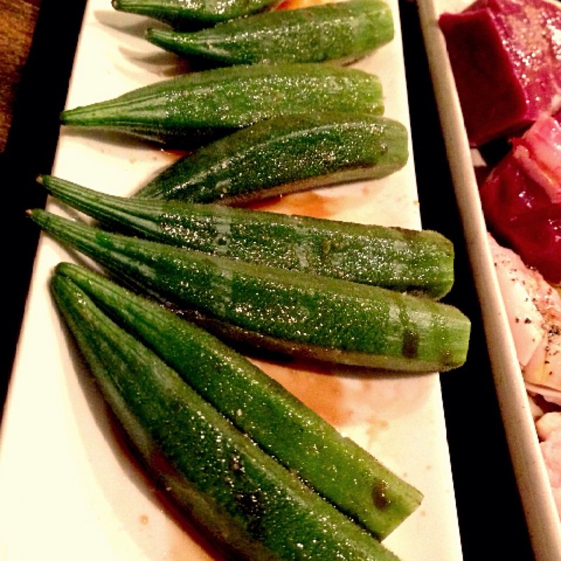 オクラ焼き(小野田商店(オノダショウテン))