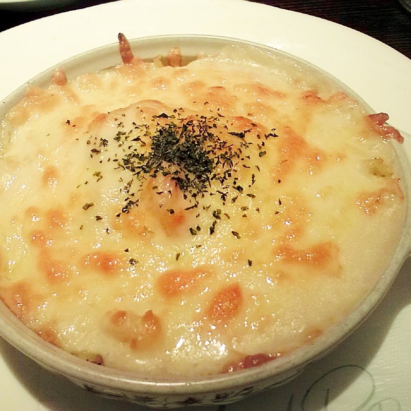 帆立と海老のとろ～りライスグラタン(サーレペペ （Sale Pepe）)