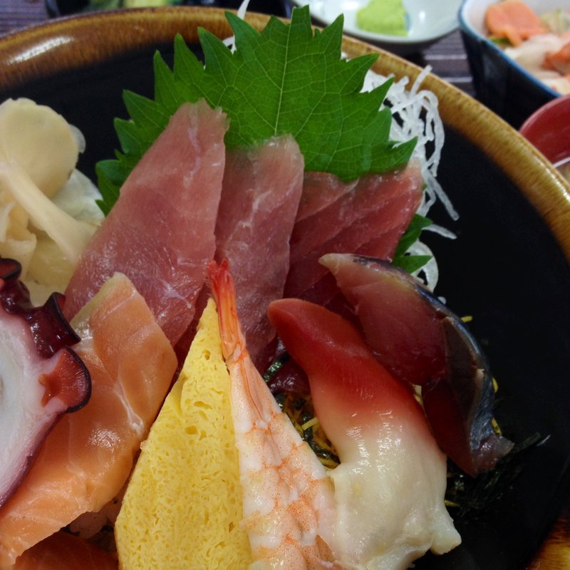 海鮮丼セット(いち膳や )