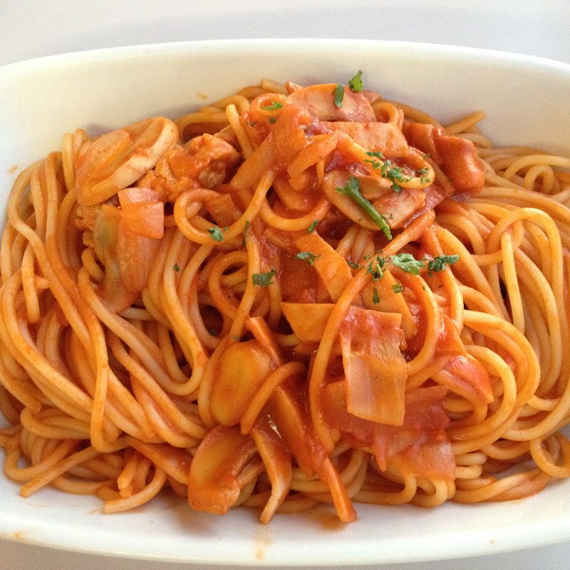 ナポリタン(マルカンビル大食堂)