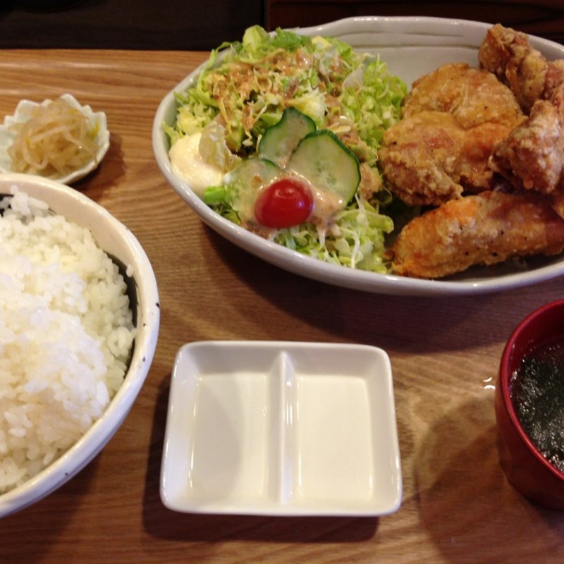 からあげ定食(からあげのジョー 住吉店)