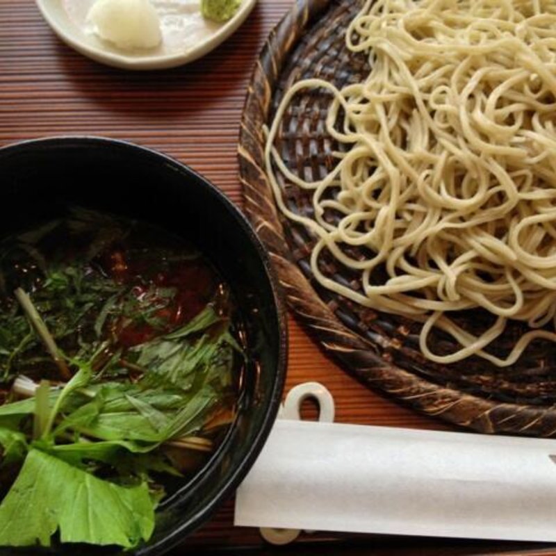 トマトせいろ蕎麦(手打ち蕎麦 naru)