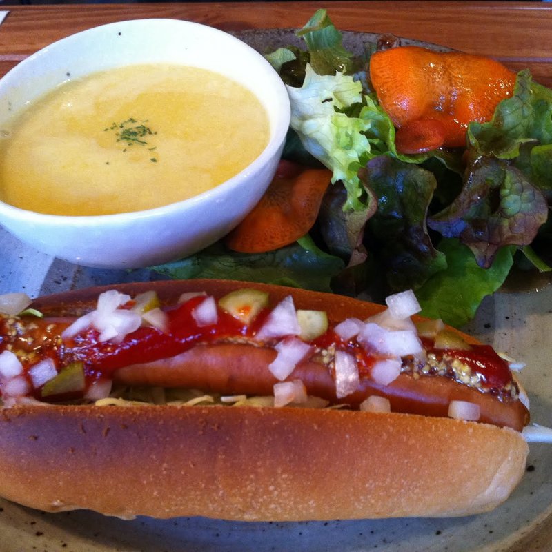 ホットドックプレート(カフェスキッパ （cafe SKIPA）)