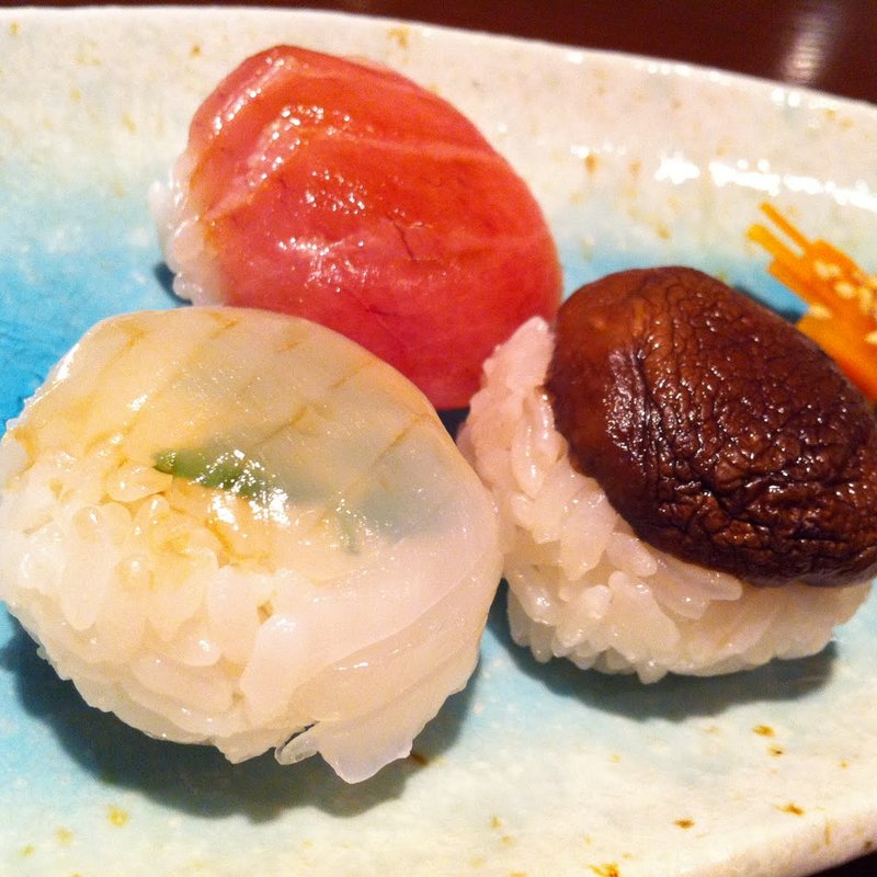 手毬寿司(東京へぎそば匠 四谷三丁目店)