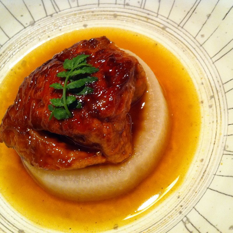 あん肝野田焼き(東京へぎそば匠 四谷三丁目店)