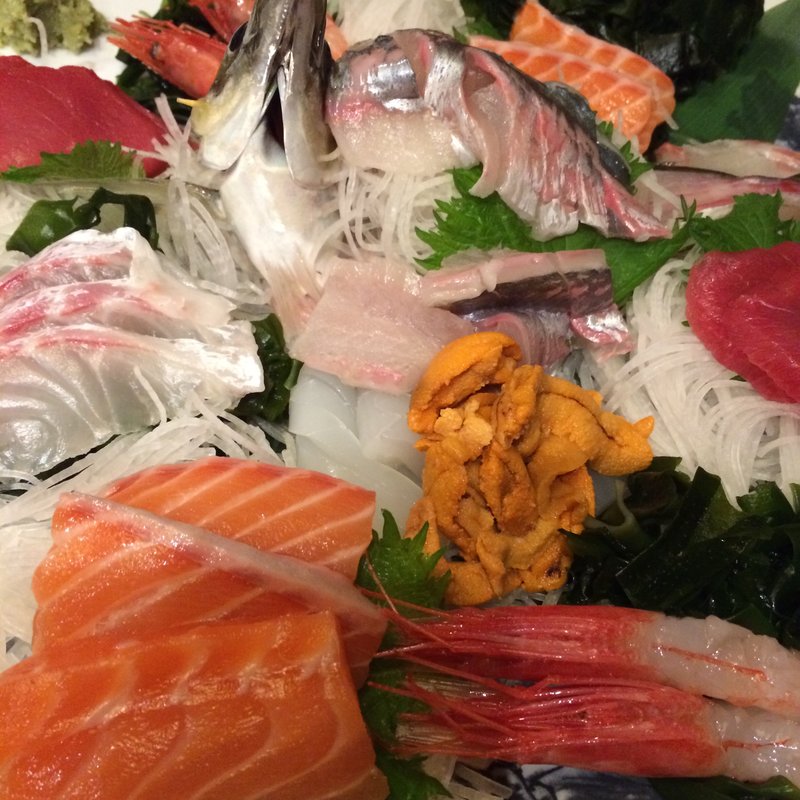 刺身盛り合わせ 7点盛り(地魚屋台とっつぁん 福島本店)