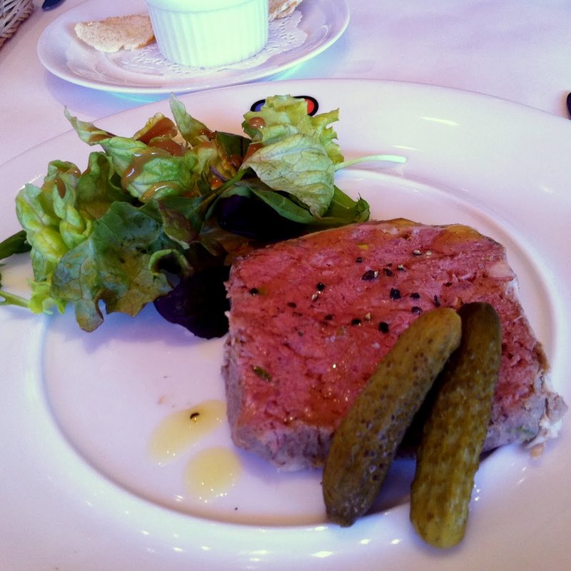 鴨のテリーヌ(ブラッスリー ポール・ボキューズ 銀座)